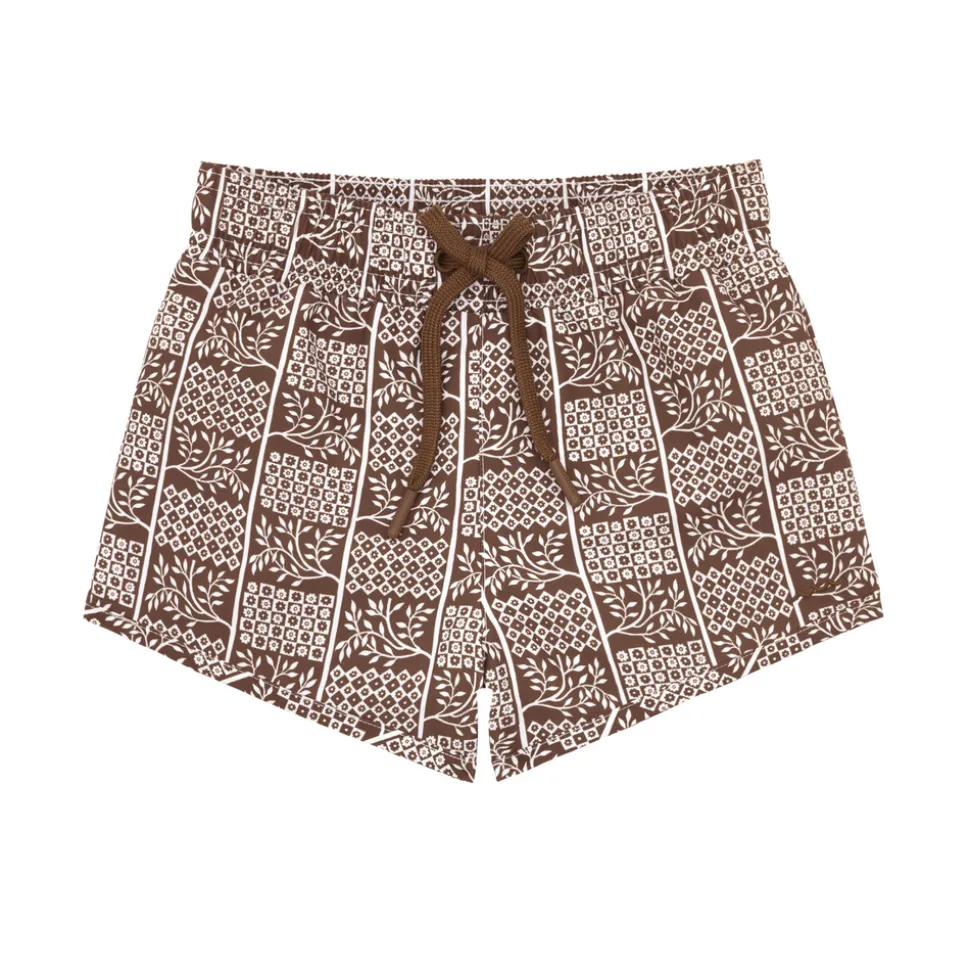 Boys Checker Tree Boardie