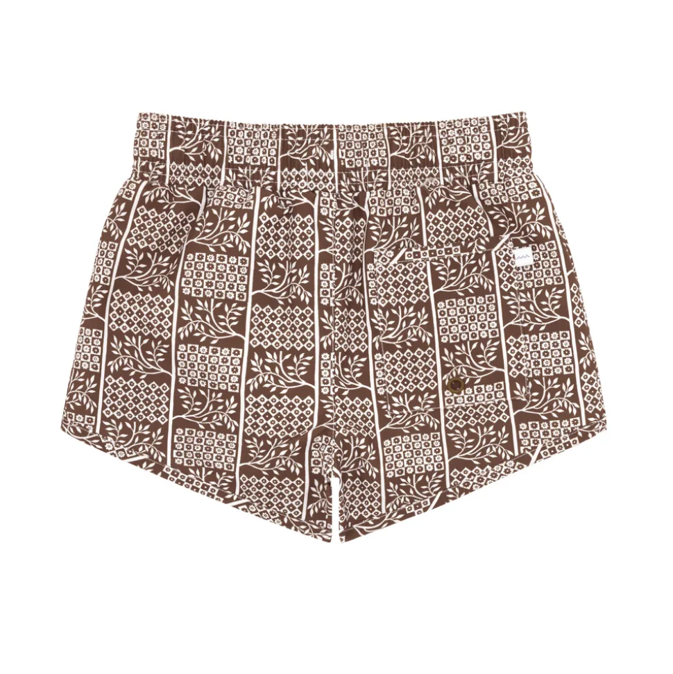 Boys Checker Tree Boardie