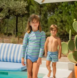 Boys Costa Stripe Boardie