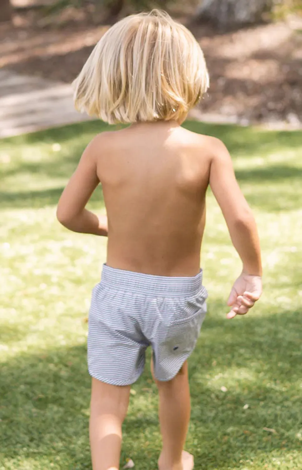 Boy’s Harbor Stripe Boardie