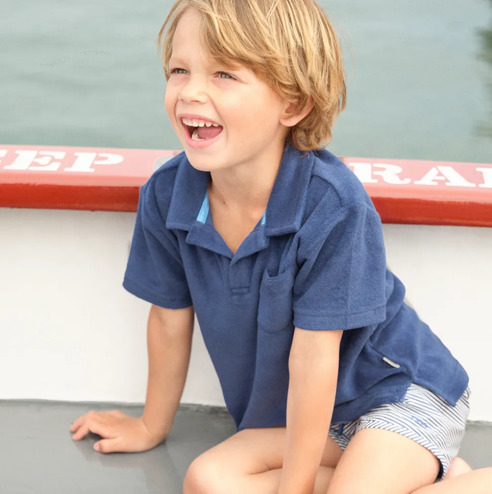 Boy’s Harbor Stripe Boardie