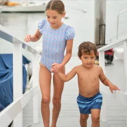 Boy’s Newport Navy Colorblock Boardie