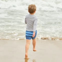Boy’s Newport Navy Colorblock Boardie
