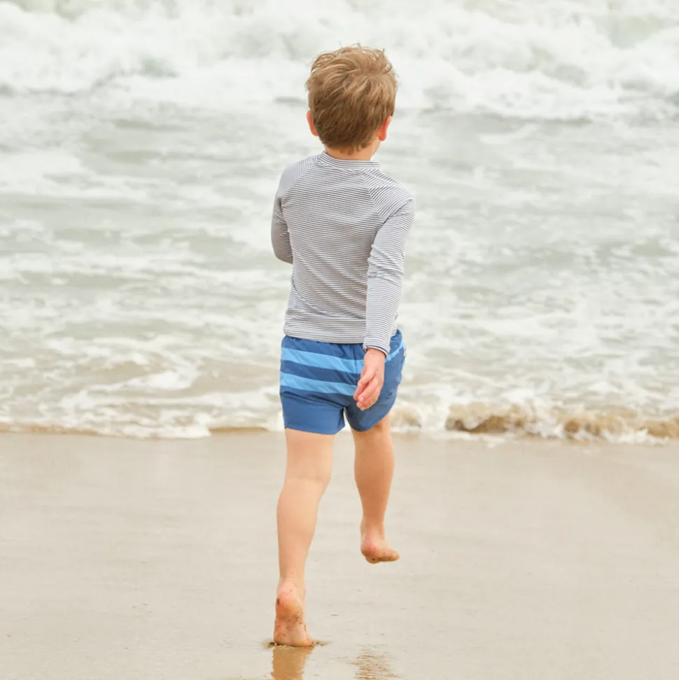 Boy’s Newport Navy Colorblock Boardie