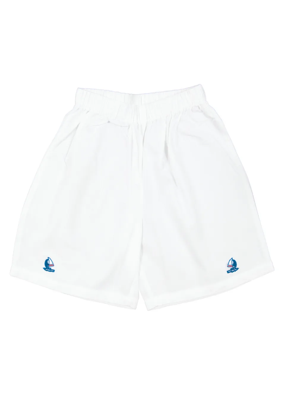 Boys Ship Shape Short Set with Sailboat