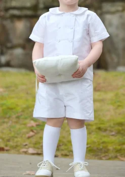 Boys Silk Short Set