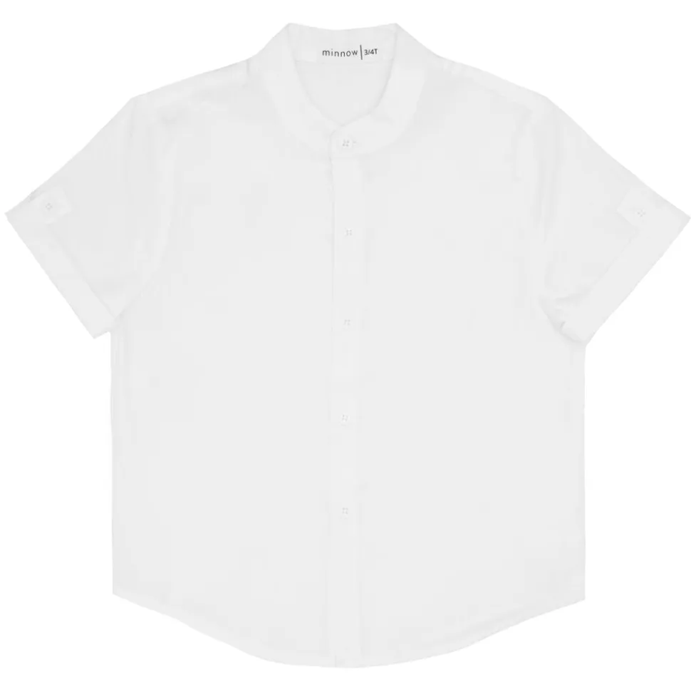 Boys White Button Down Shirt
