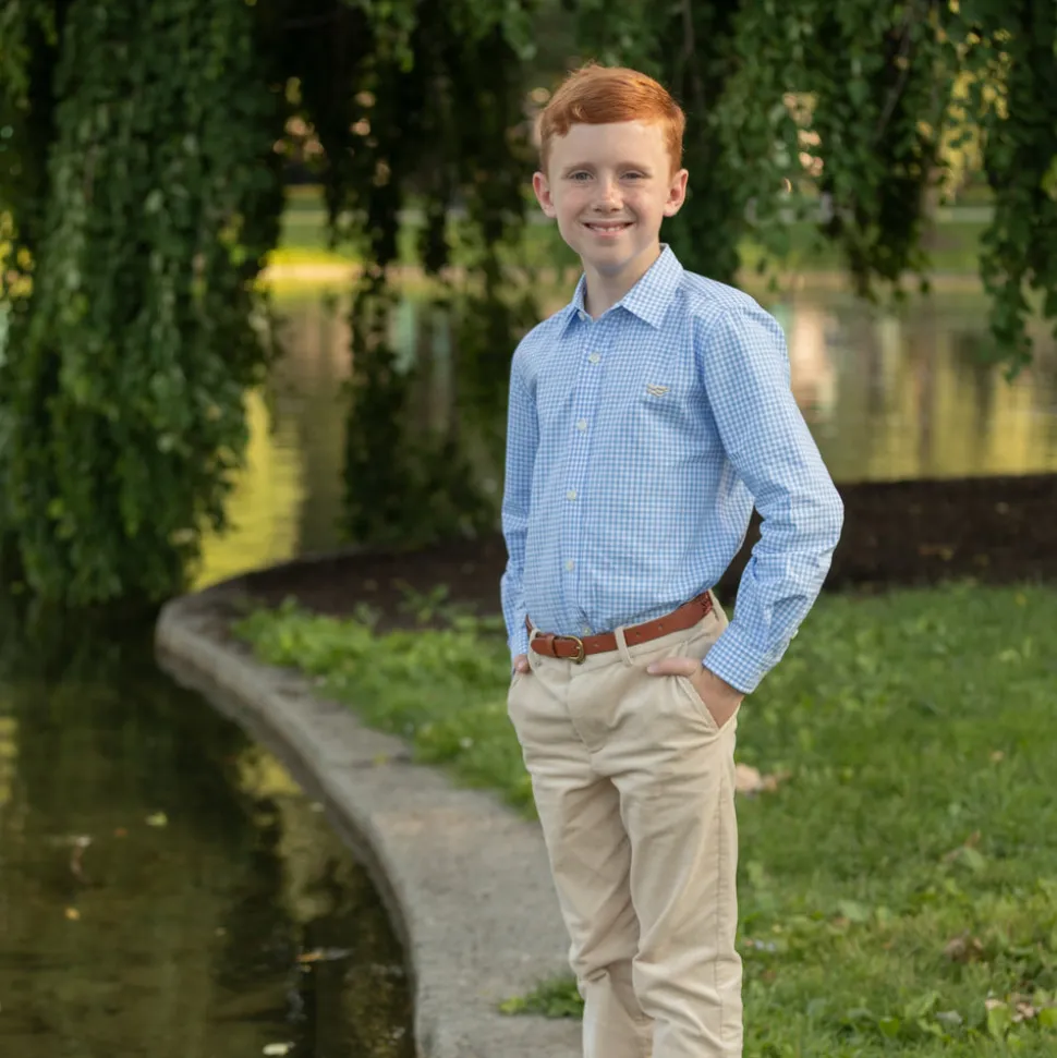 Bradford Trousers in King's Way Khaki Corduroy