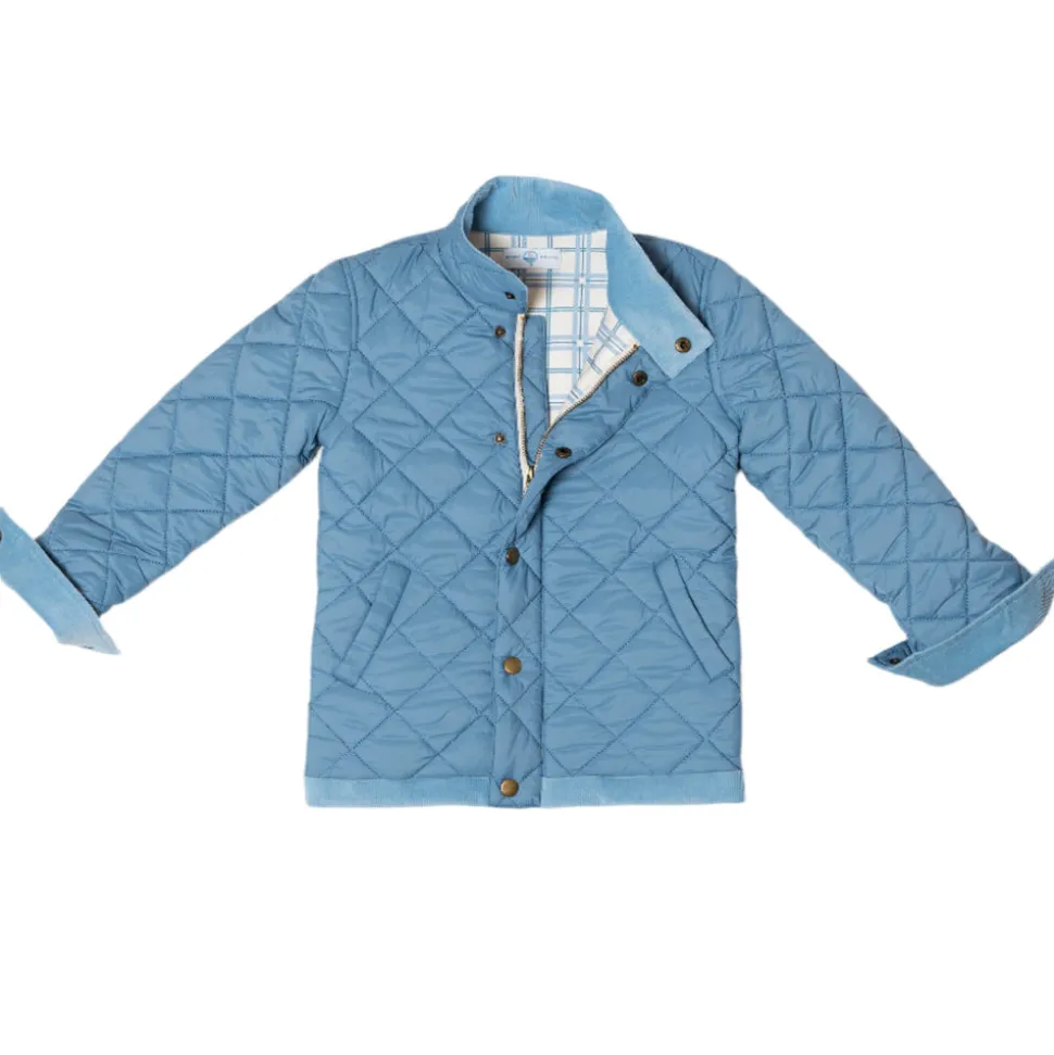 Bradley Barn Jacket in Bay Tree Blue