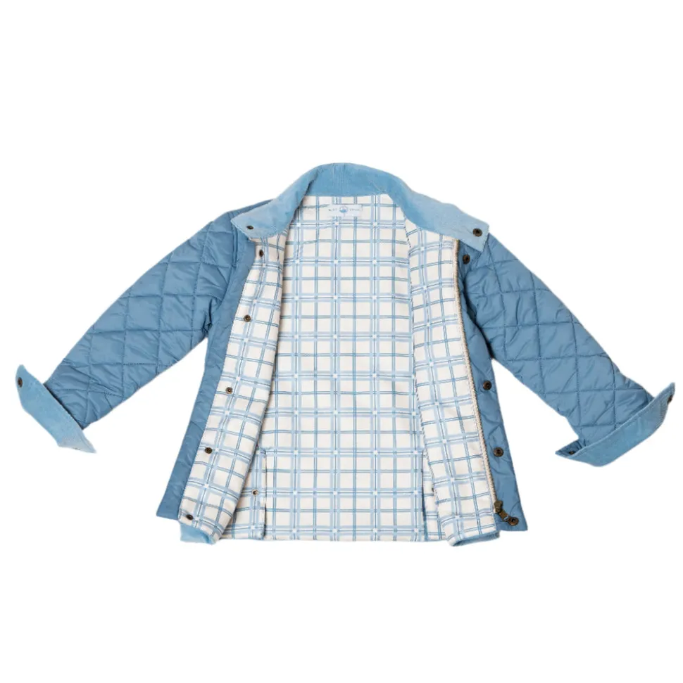 Bradley Barn Jacket in Bay Tree Blue