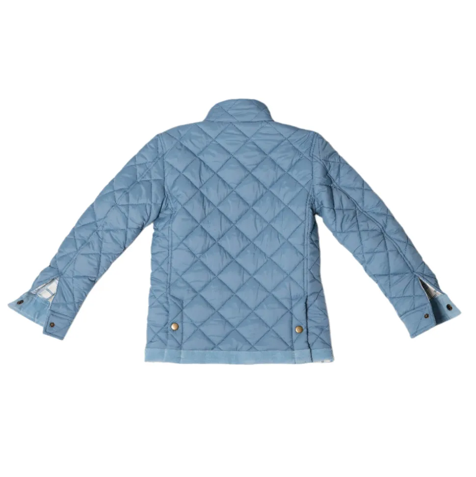 Bradley Barn Jacket in Bay Tree Blue