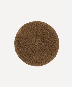 Braided Abaca Placemat in Chocolate