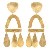Brass Castara Earrings