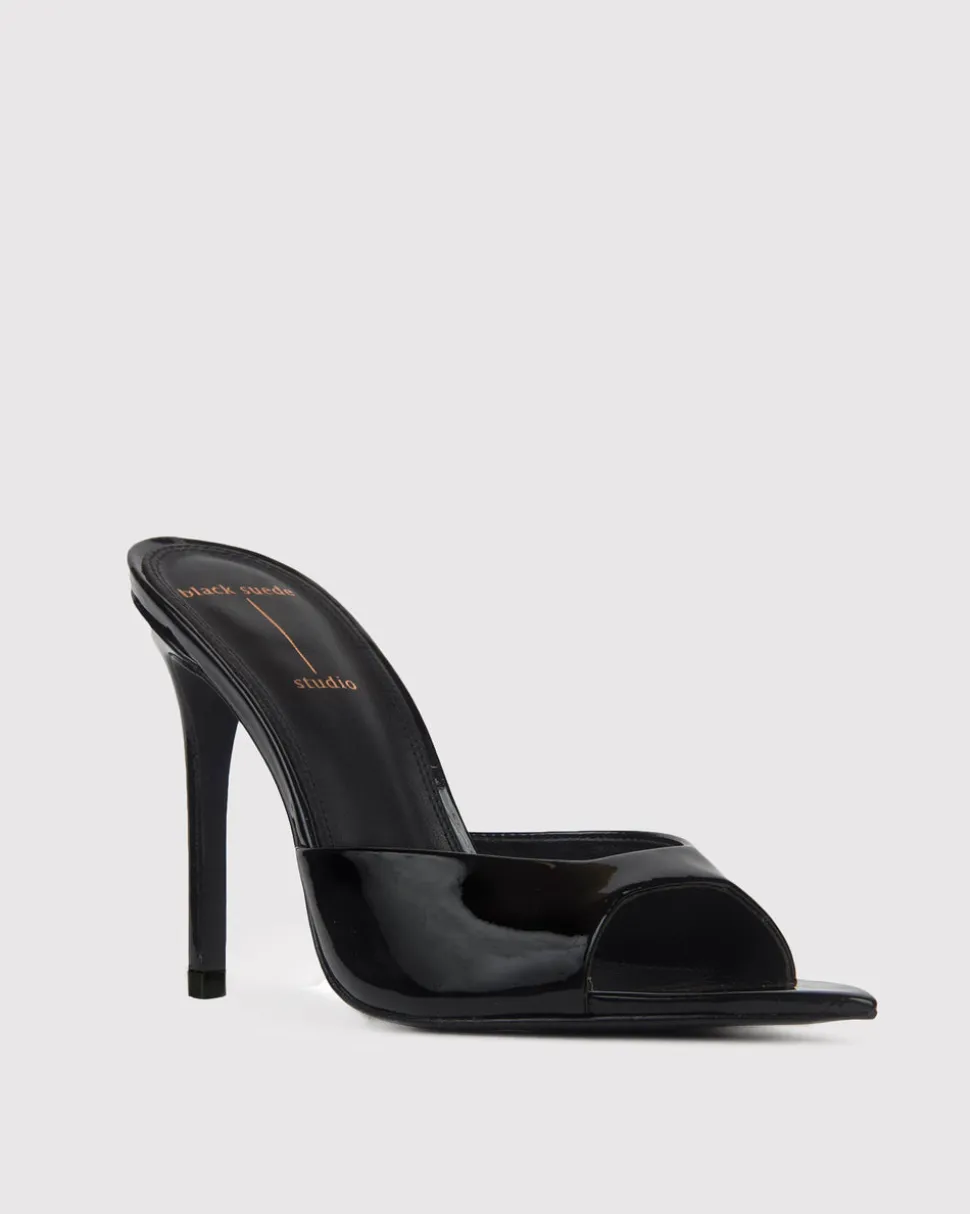 Brea in Black Patent Leather