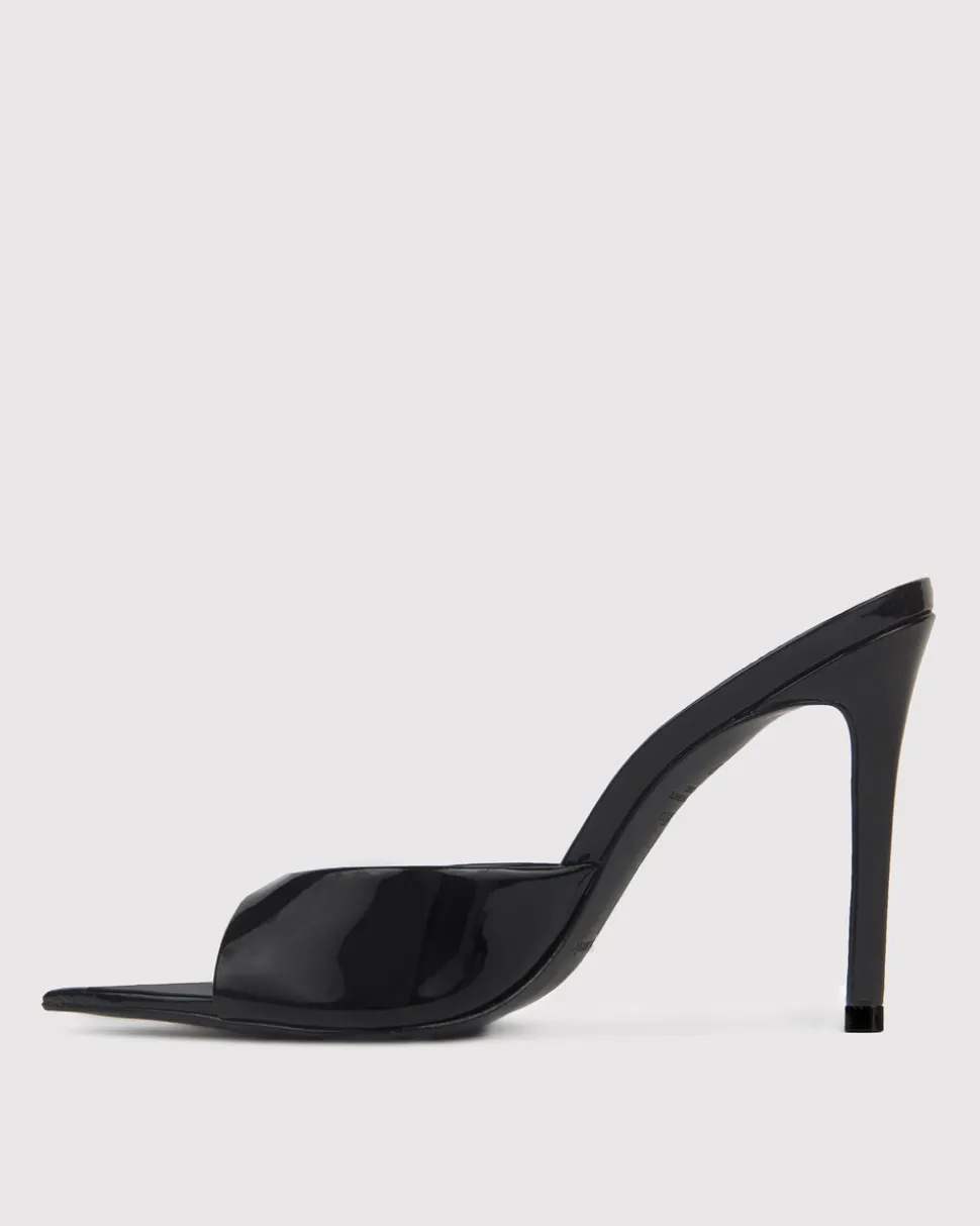 Brea in Black Patent Leather