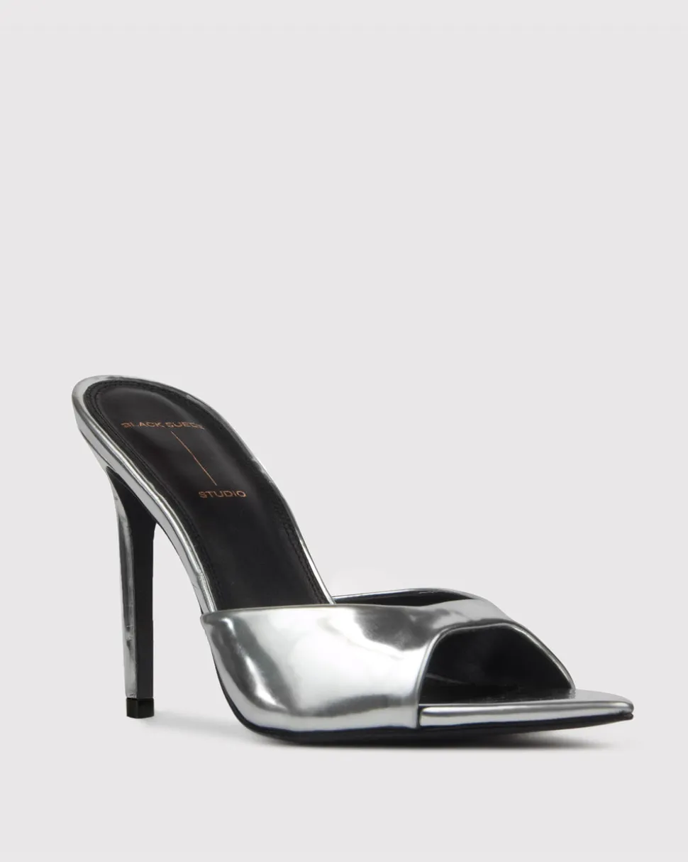 Brea in Silver Mirror Metallic