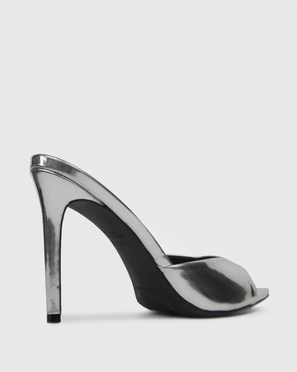 Brea in Silver Mirror Metallic