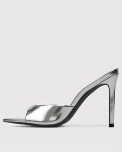 Brea in Silver Mirror Metallic