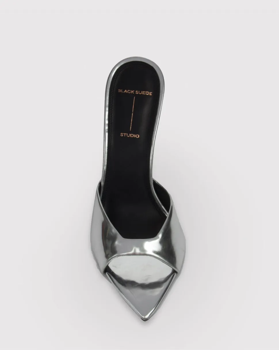 Brea in Silver Mirror Metallic