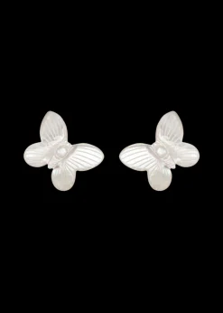 Bree Earrings in Mother of Pearl