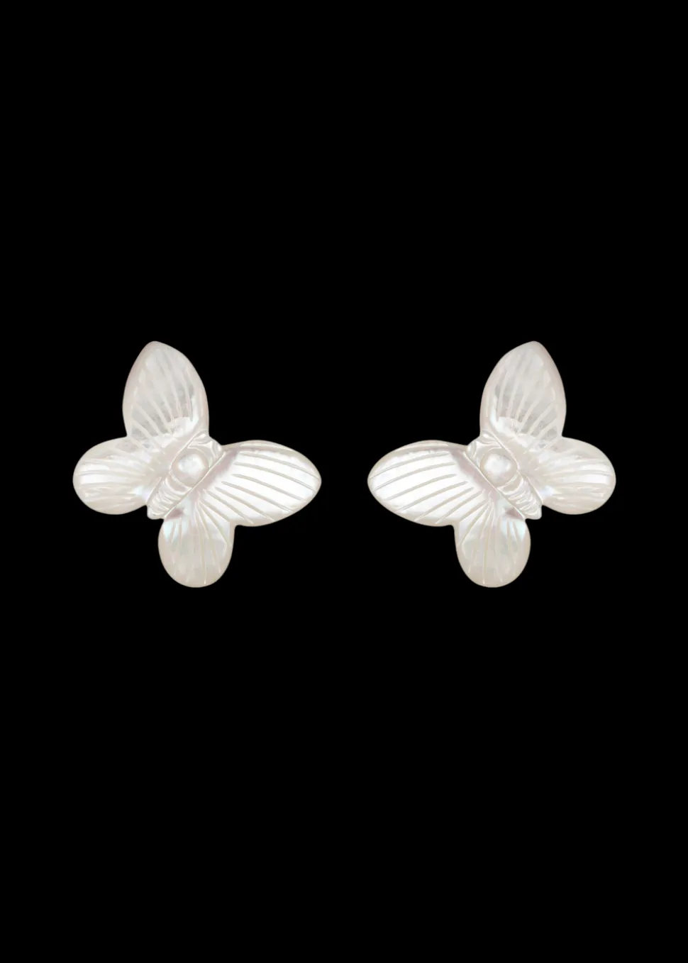 Bree Earrings in Mother of Pearl