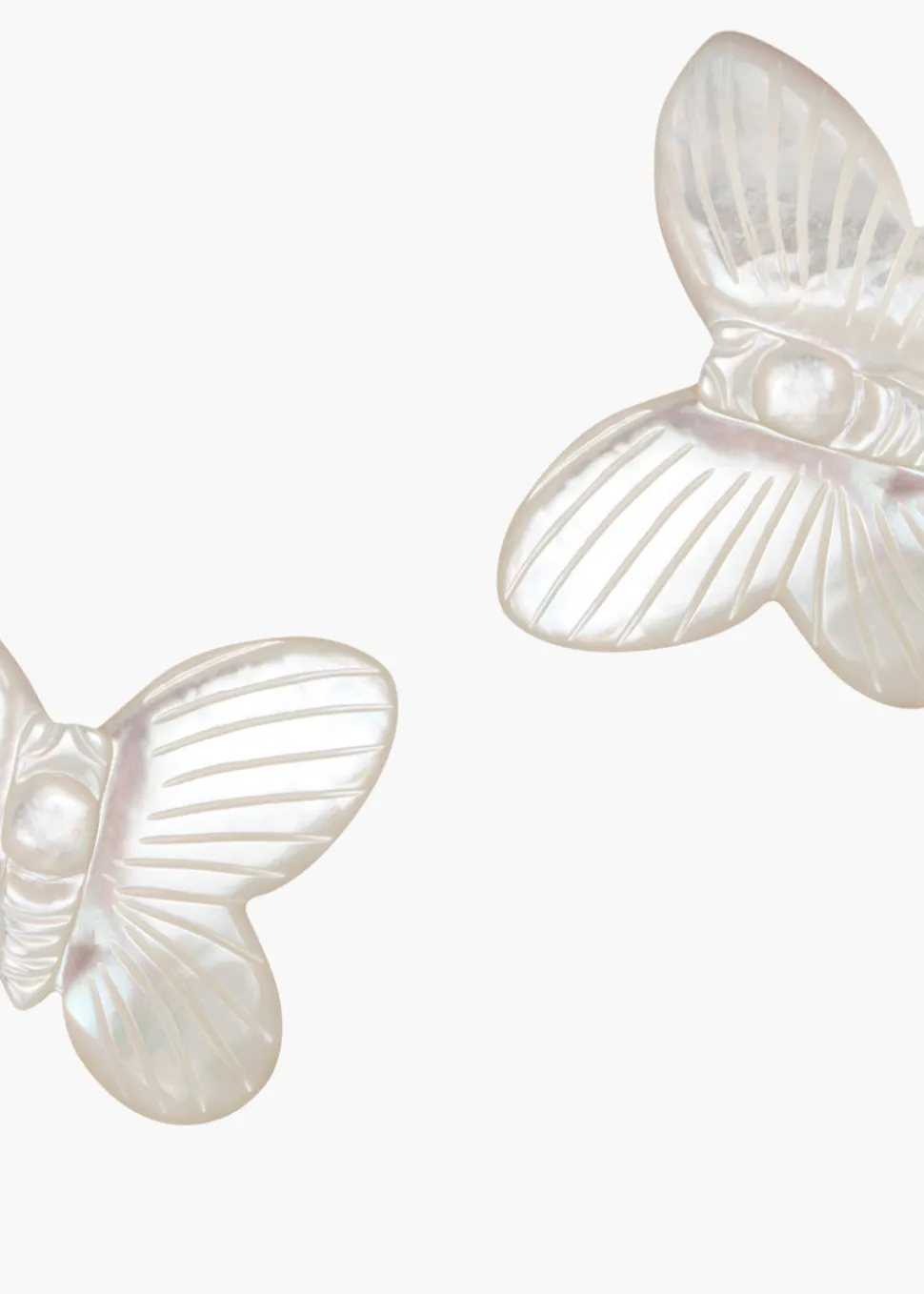 Bree Earrings in Mother of Pearl
