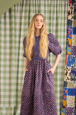 Brenner Dress in Autumn Fleur Fig