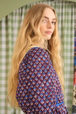 Brenner Dress in Autumn Fleur Fig