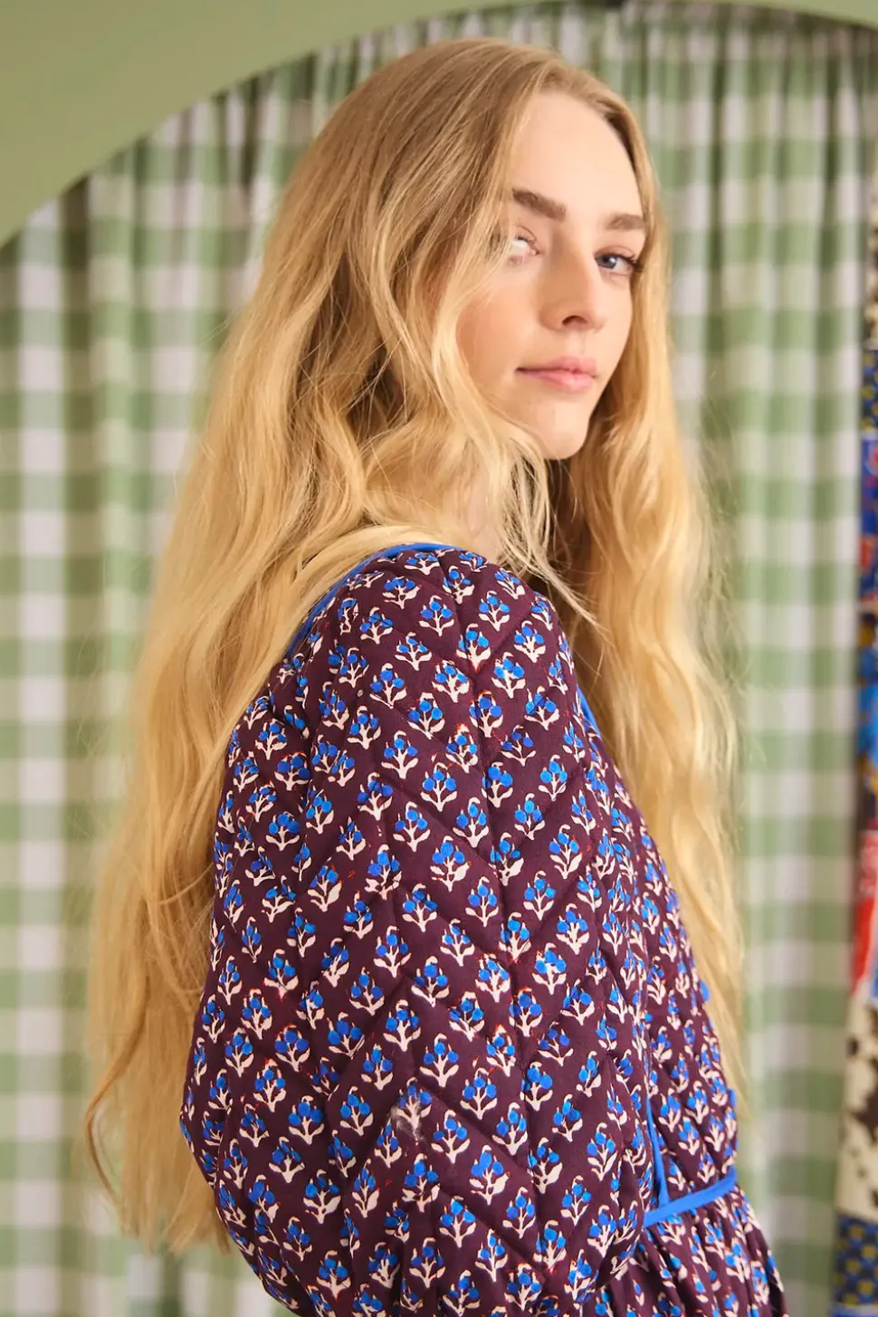 Brenner Dress in Autumn Fleur Fig
