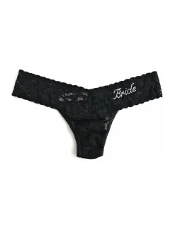 Bride Crystal Signature Lace Low Rise Thong