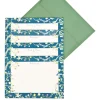 Bridesmaid Cards in Blue Floral, Set of 10