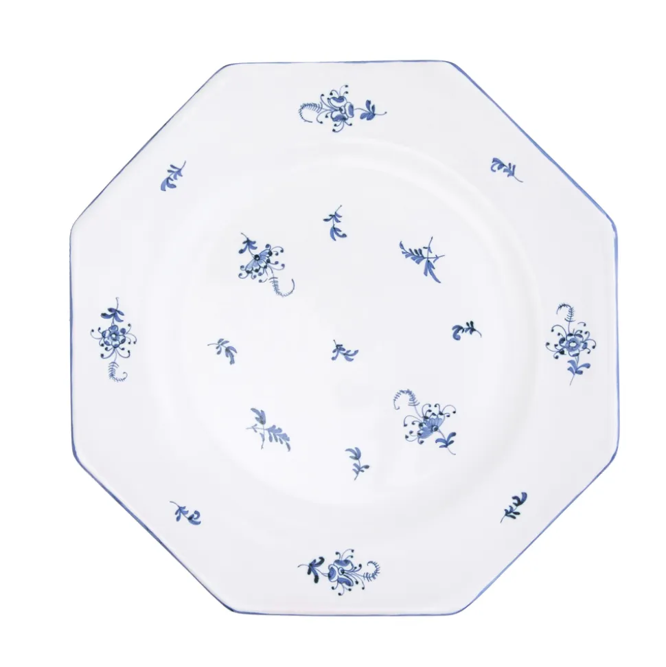 Brindille Salad/Starter Plate, Bleu Moustiers