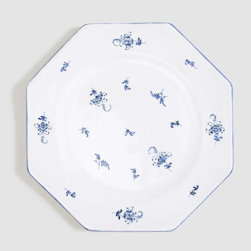 Brindille Salad/Starter Plate, Bleu Moustiers