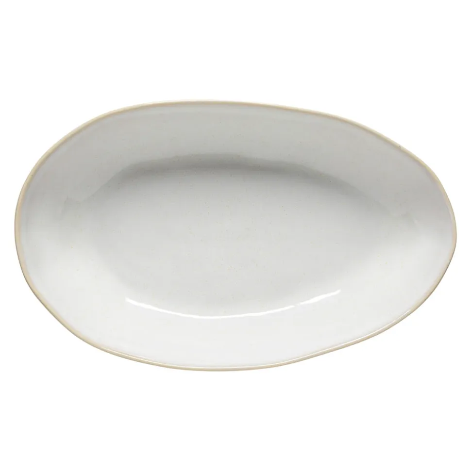 Brisa Collection Oval Baker 14" in Branca