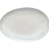 Brisa Collection Oval Platter 16" in Salt