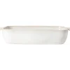 Brisa Collection Rectangle Baker 16" in Branca