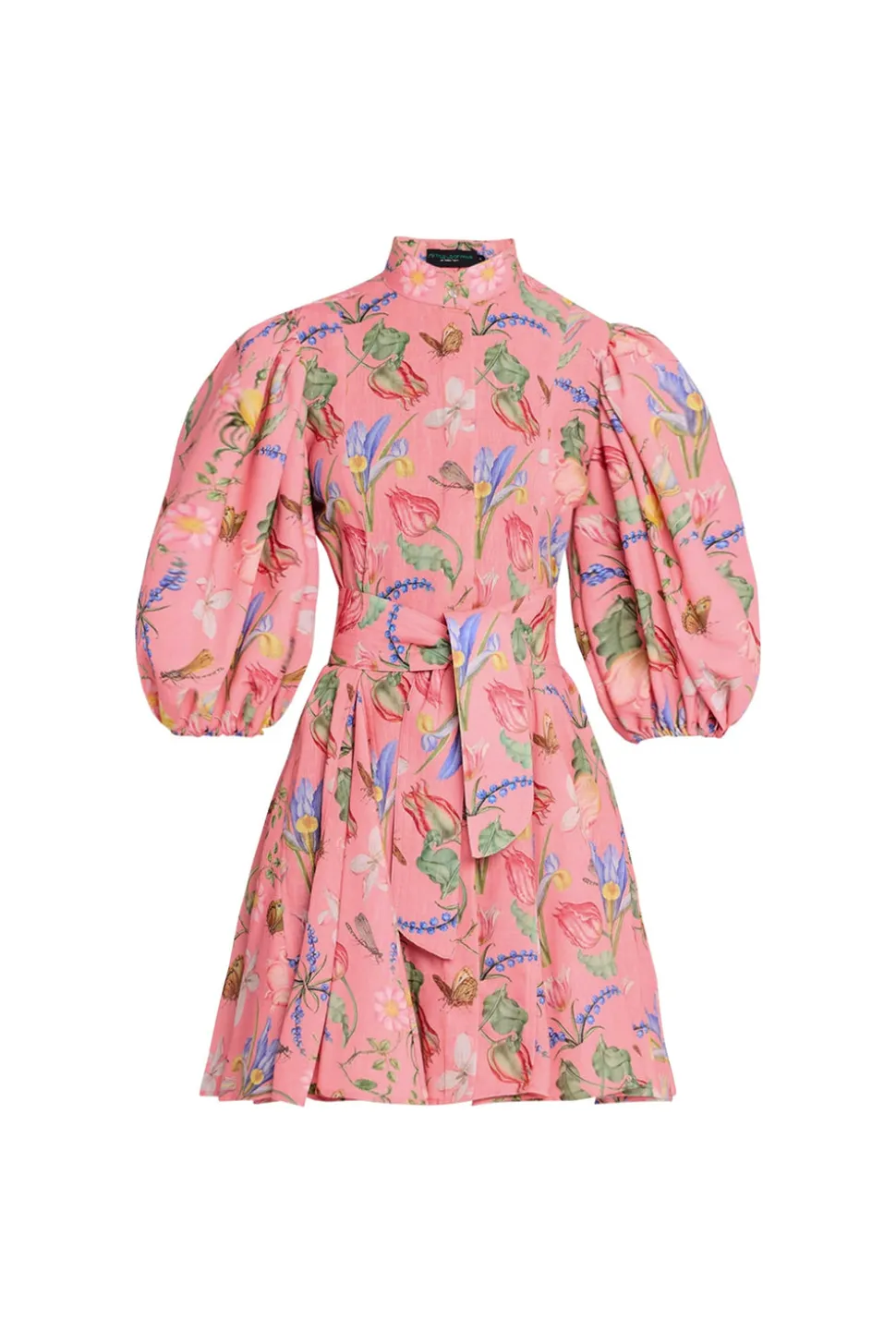 Bromelia Dress in Tulipan Coral Print