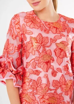 Bronwyn Dress in Rose Blossom Organza