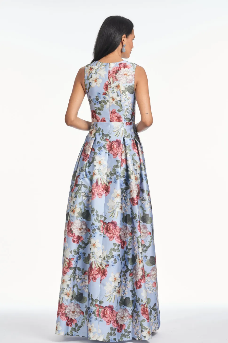 Brooke Gown in Powder Blue Bouquet