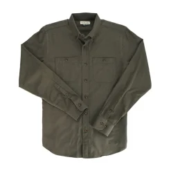 Brushed Cotton Twill Shirt