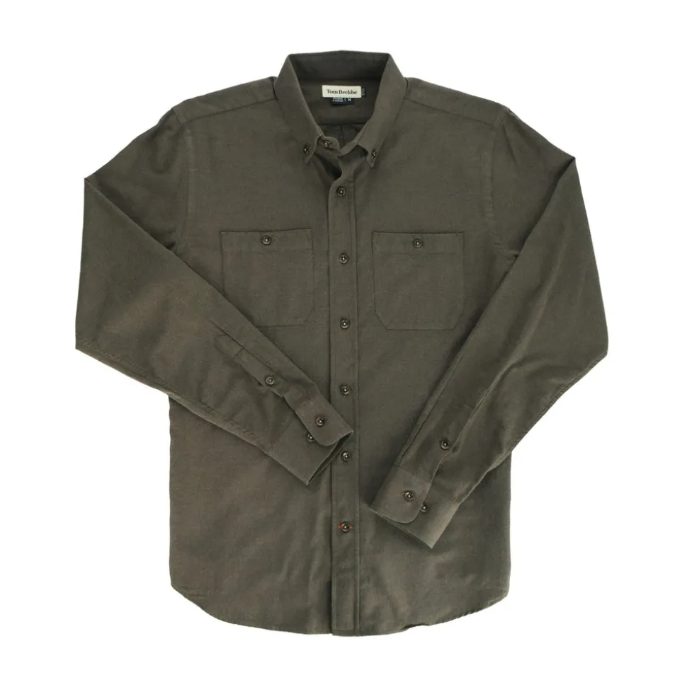 Brushed Cotton Twill Shirt