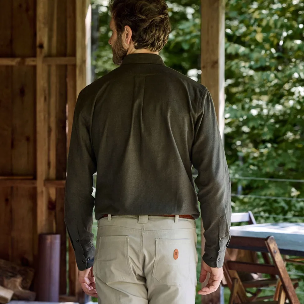 Brushed Cotton Twill Shirt