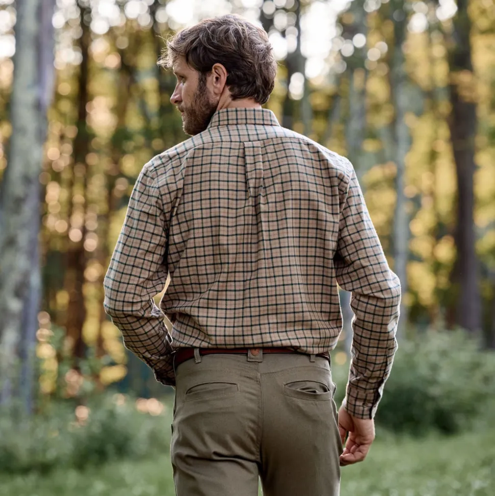 Brushed Cotton Twill Shirt