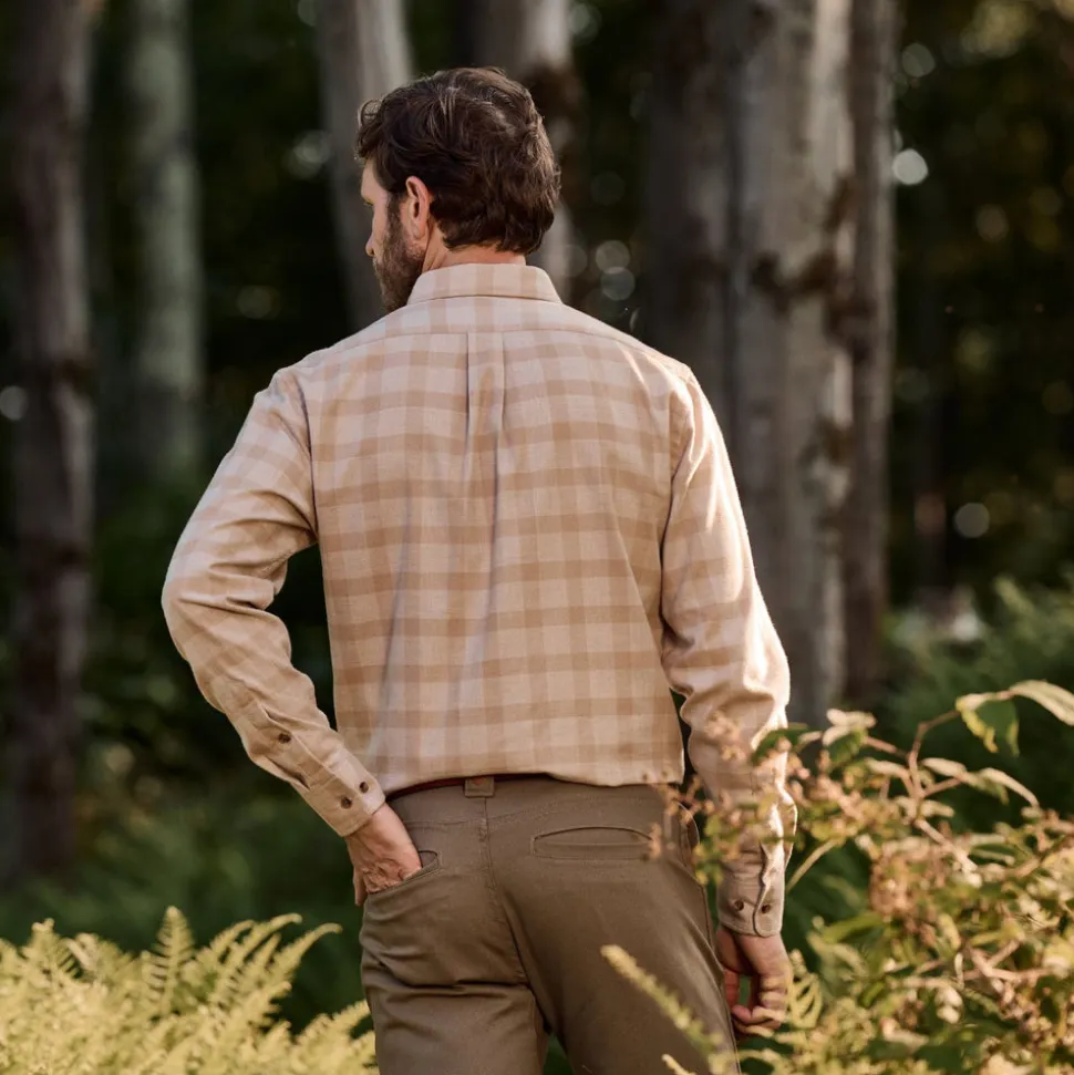 Brushed Cotton Twill Shirt