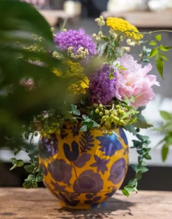 Bubble Vase in Wildbird Yellow