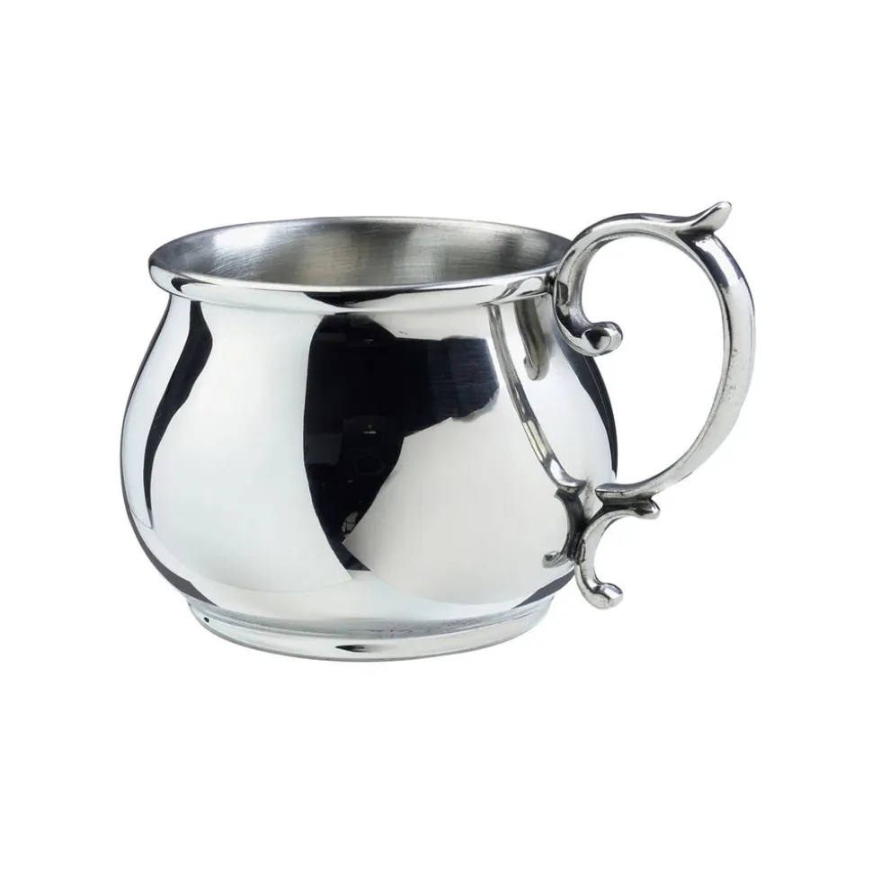 Bulged Scroll Handle Baby Cup