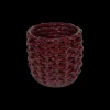 Burgundy Basketweave Planter