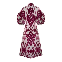 Burgundy Jodhpur Dress