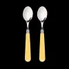Butter Yellow Teaspoons, Set of 2