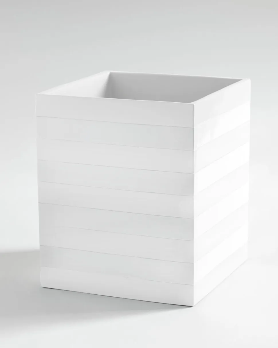 Cabana Solid Bath Waste Basket